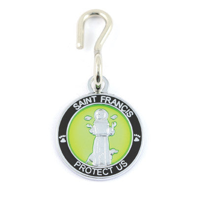 St. Francis Pet Medals (Yellow-Black)