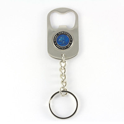 Bottle Opener Keychain (Royalblue-Black)