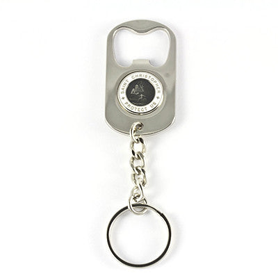 Bottle Opener Keychain (Smoke-White)