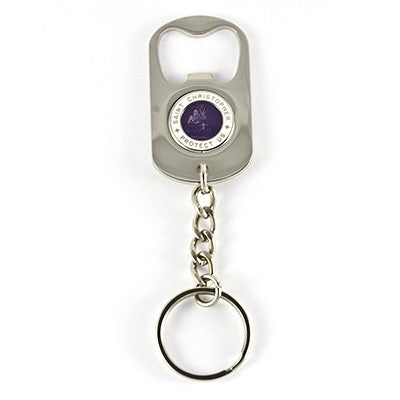 Bottle Opener Keychain (Violet-White)